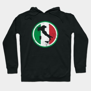 Italy Italian Flag Map Italia Hoodie